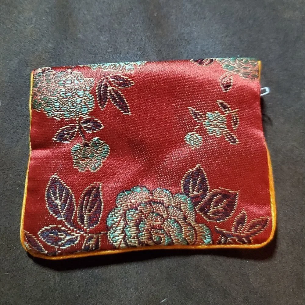 Silk Embroidered Bag / Pouch‎